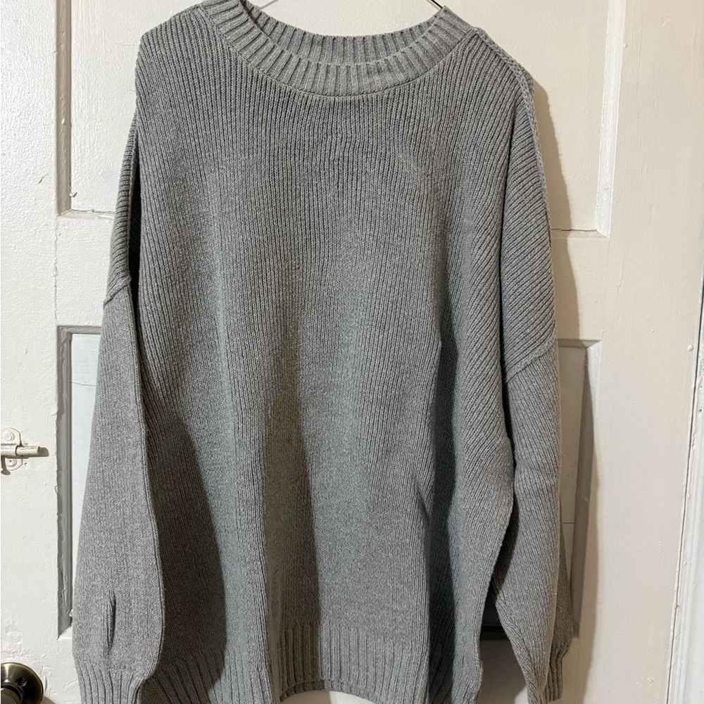 Grey Hollister Sweater